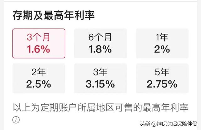 建行 余额宝（工行、中行、建行定期存款利率“倒挂”）