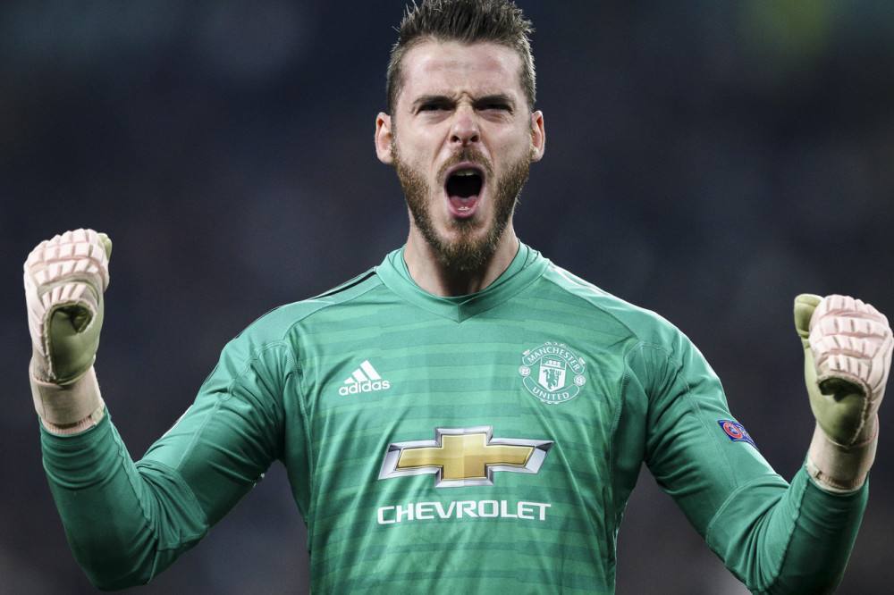 门将:荷鸭——德赫亚(西班牙,1990年出生,身高192cm)——曼联队史完成