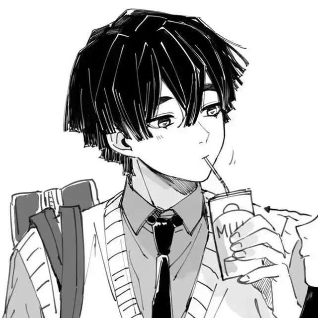 超好看动漫情头，微信头像，超好看动漫情头（封神的黑白动漫情头）