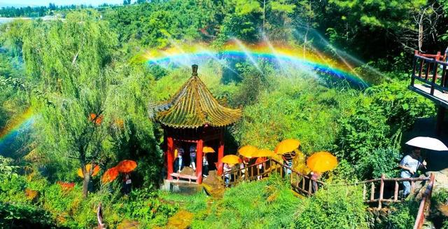 沂水雪山彩虹谷，沂水雪山彩虹谷好玩吗（游山东之雪山彩虹谷）