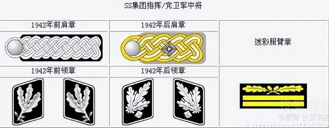 三星两杠什么军衔，关于军衔等级介绍（二战德国党卫军军衔简介）
