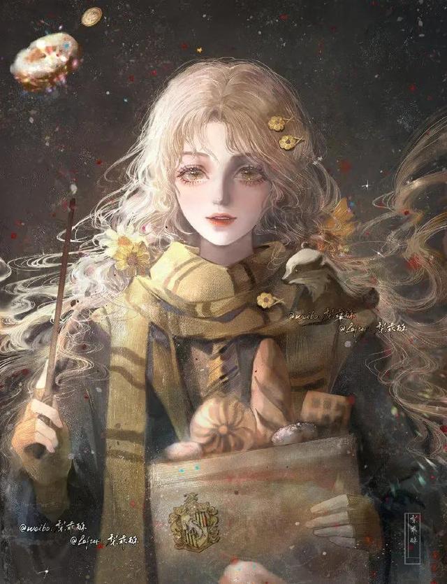 哈利波特q版图片，Q版哈利波特团头/多人微信（，头像，The）