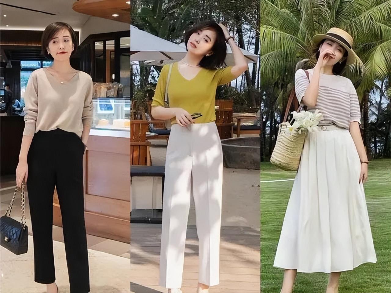 裤裙搭配什么衣服好看,试试这几组“T恤+裤裙”,轻松穿出好气质 裤裙搭配什么衣服好看,试试这几组“T恤+裤裙”,轻松穿出好气质
