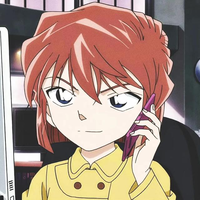 名侦探柯南里面的小哀头像，100张灰原哀头像合集