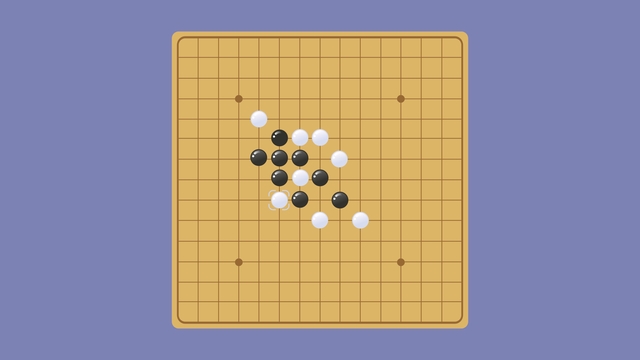 五子棋先手必胜，五子棋快速必胜下法之一（五子棋先手必胜下法01）