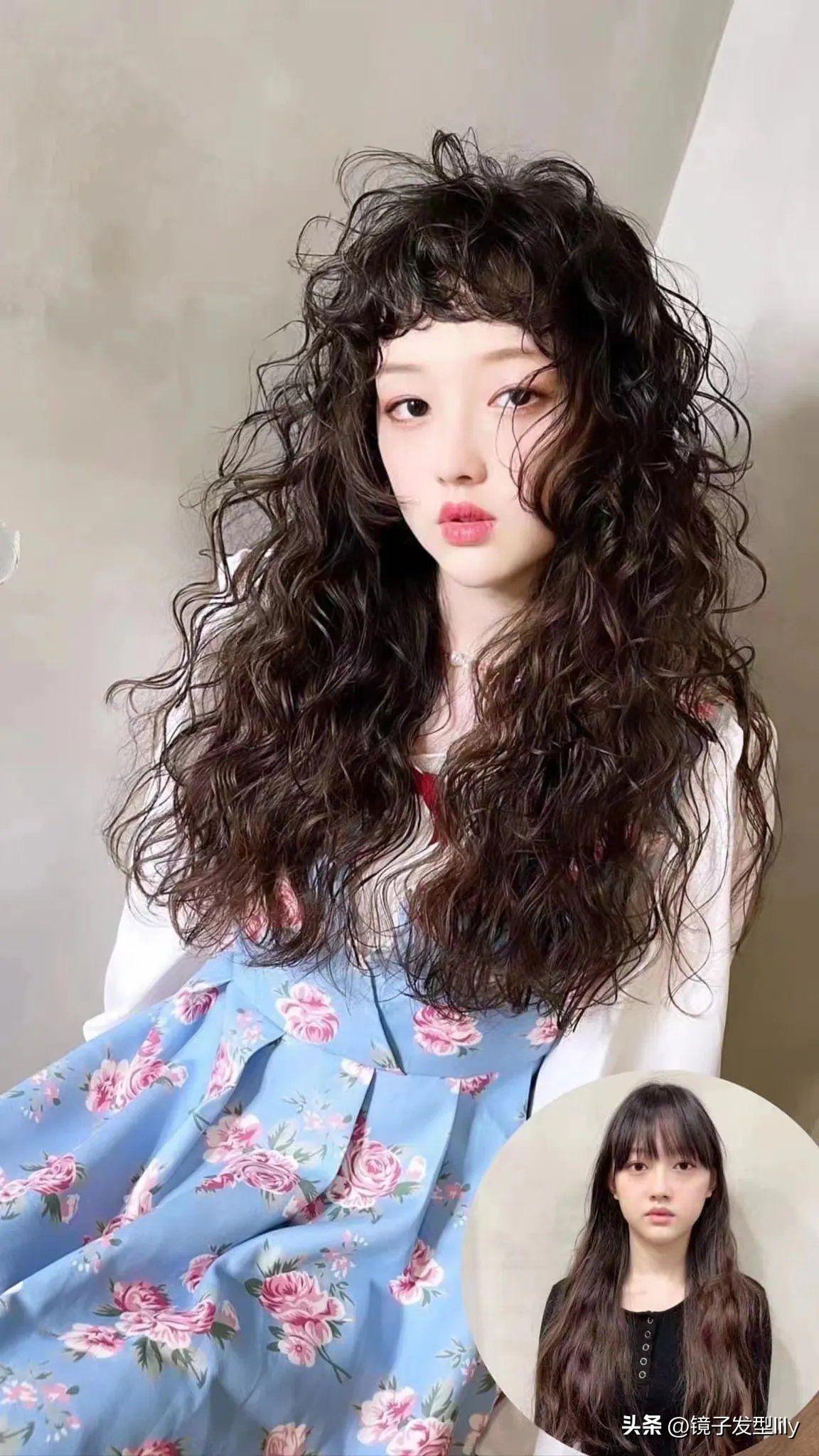 头发多适合的发型女,十款减龄短发烫发