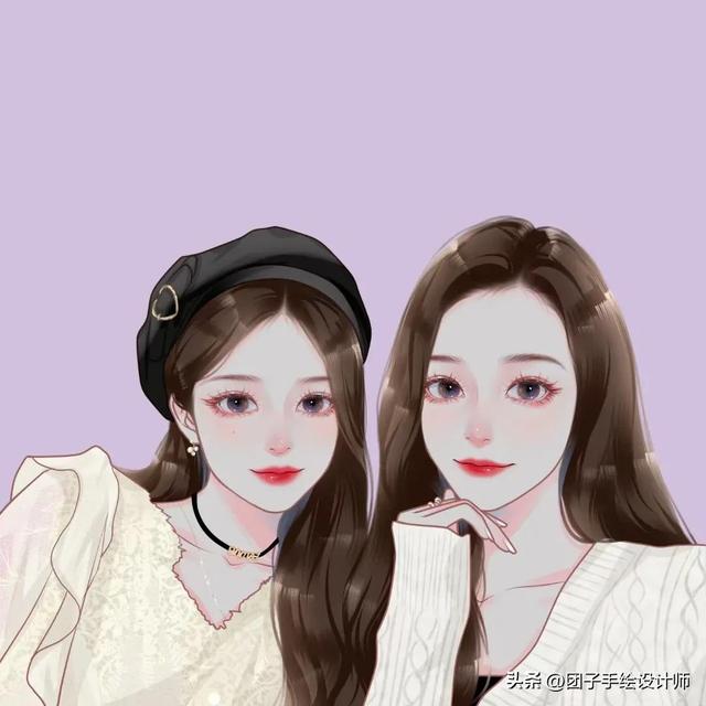 爆款情侣头像 一人一半动漫，情侣头像动漫一人一半微信（幸福甜蜜的卡通情侣头像）