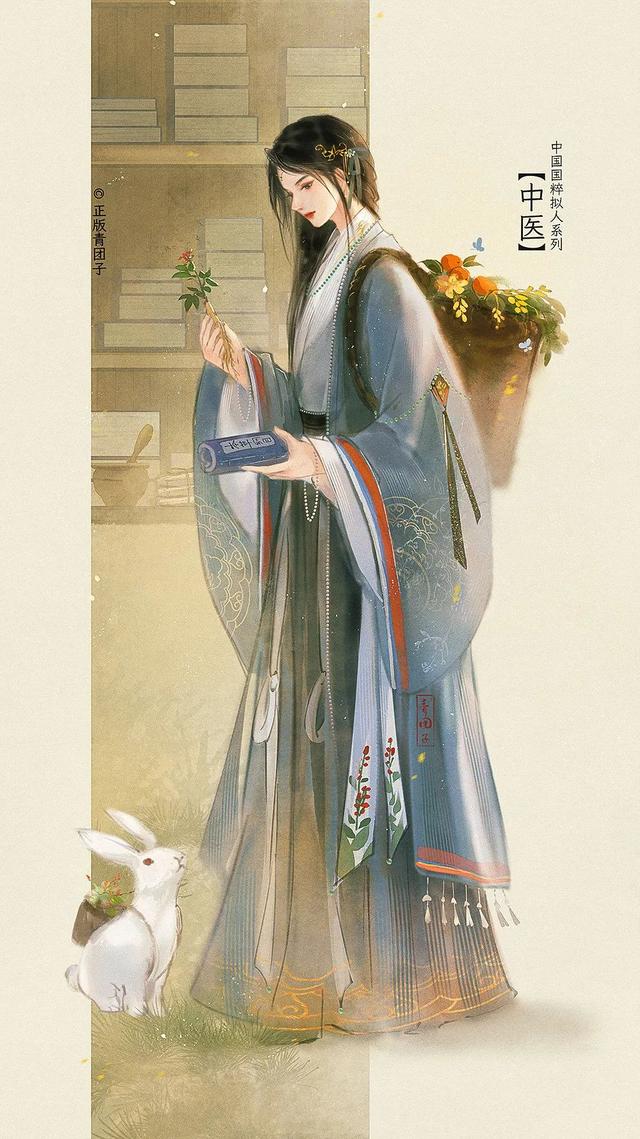 古风画手绘简单，古风简笔画怎么画（18张古风的国粹拟人合集）