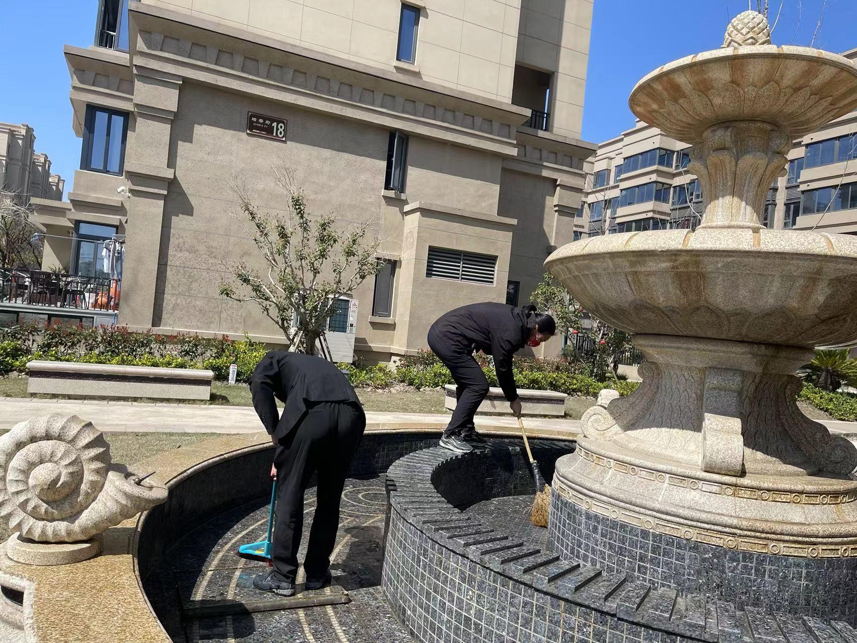 湖州维修喷泉厂家电话 湖州恒大珺睿府喷泉清洗