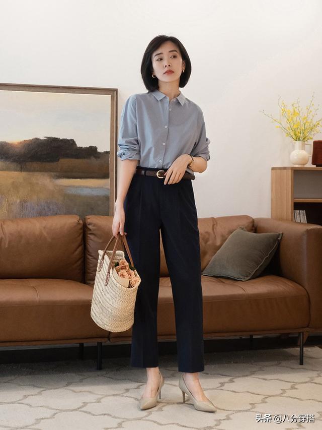 衬衫穿搭小技巧，穿衬衫怎么搭配要注意什么（学会这几套搭配方法就够了）