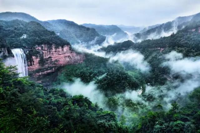 江津四面山哪个景点最好玩，重庆四面山气候“宜人”