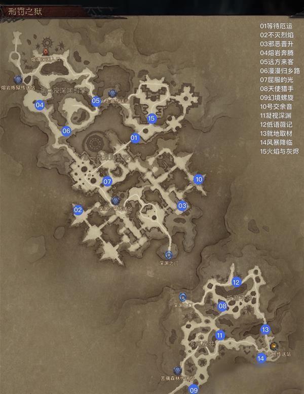 暗黑破坏神区域探索，—全地图探索任务地点汇总
