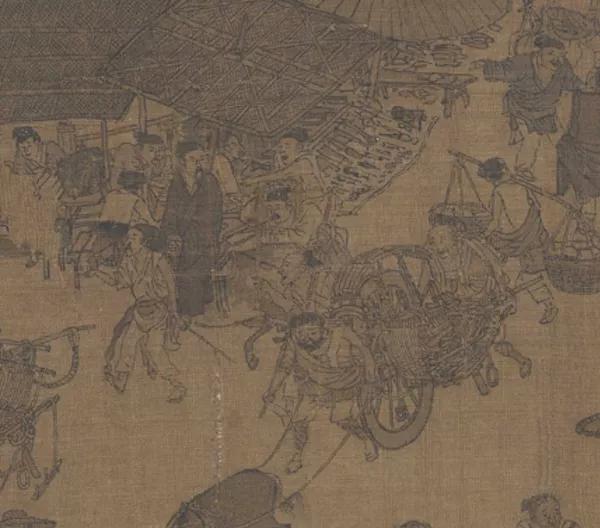 清明上河图鉴赏，清明上河图作者是谁是哪个朝代的（《清明上河图》100个高清细节欣赏）