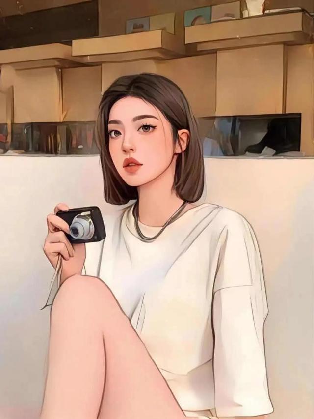 女孩漫画图片高冷步骤，女孩漫画图片 高冷（#高冷漫画头像）