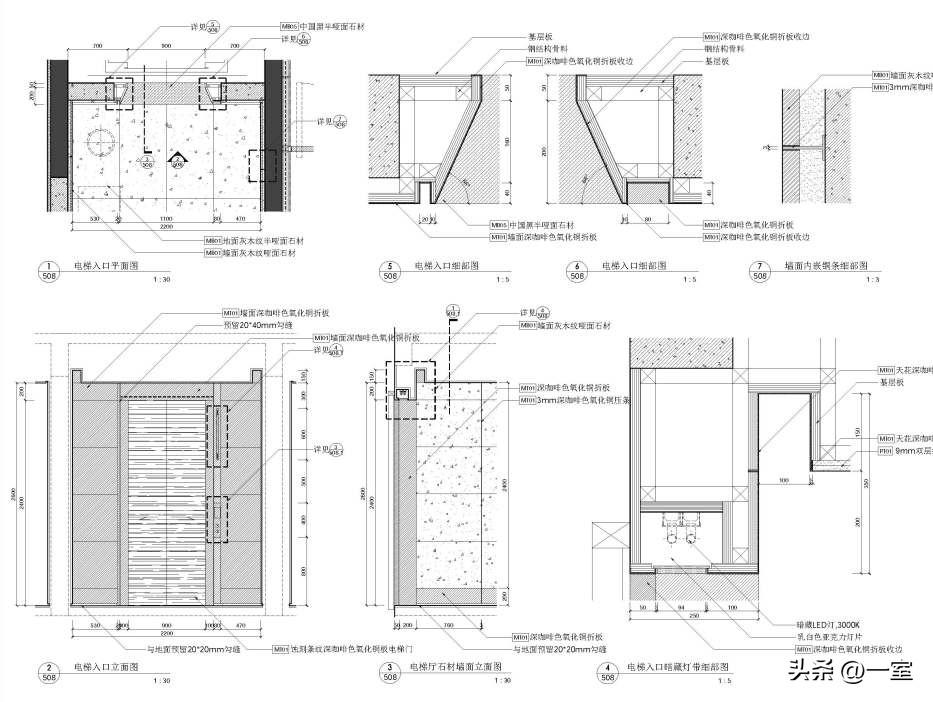 节点图怎么看(大样图是从哪个方向看的)插图(1)