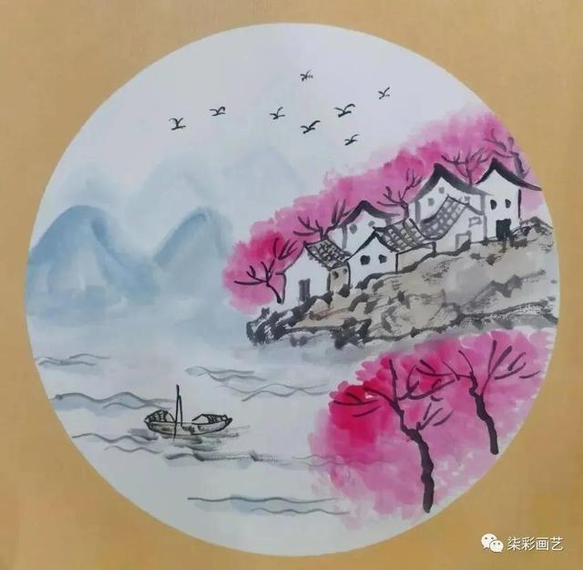 小孩画画简单图片大全，小孩画画简单图片大全步骤图片（50种儿童水墨国画范画分享）