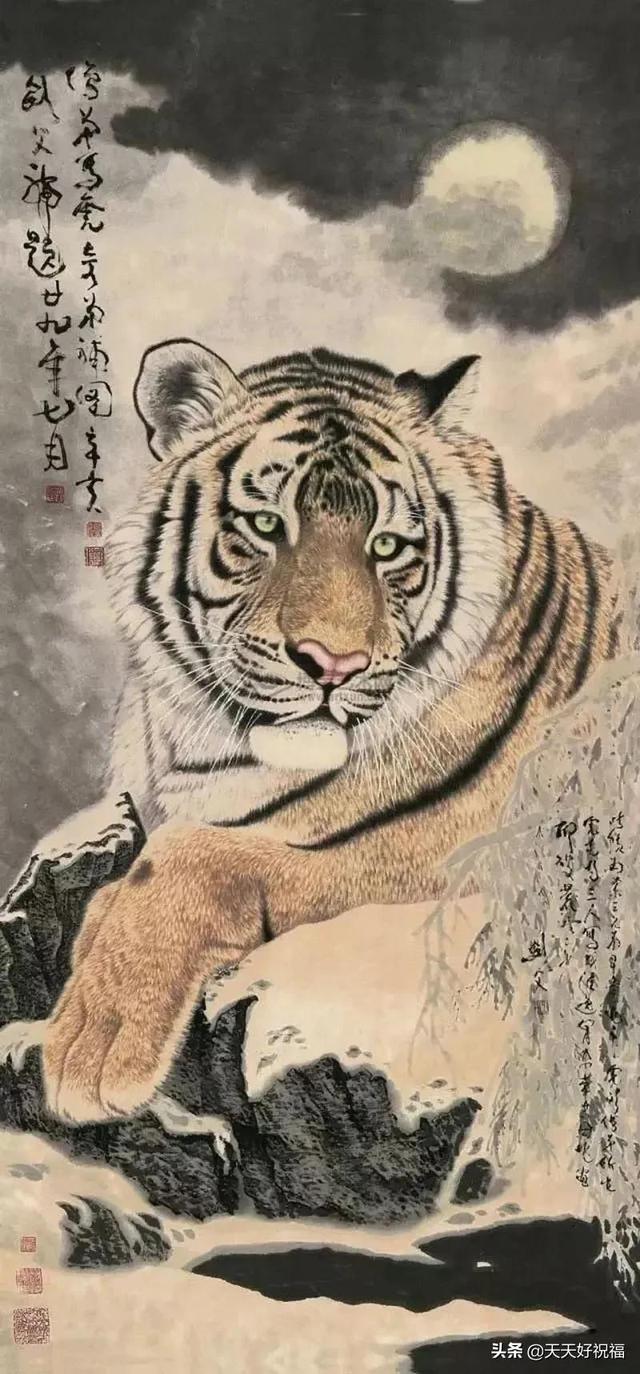 虎虎作品100幅，虎年虎画，虎虎生威