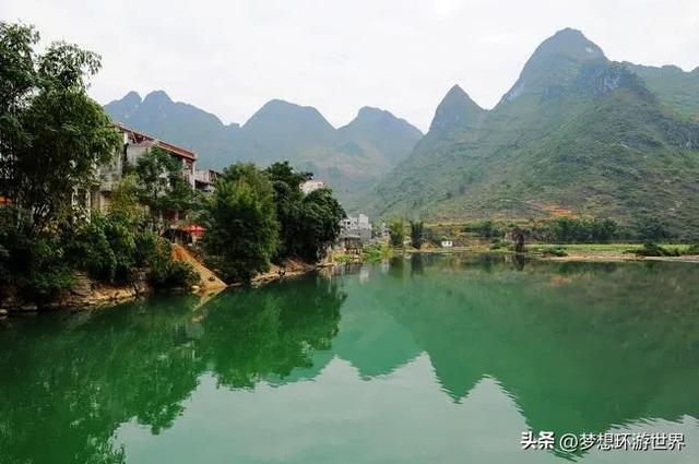 巴马长寿村,水好风景好,怪不得有这么多百岁老人