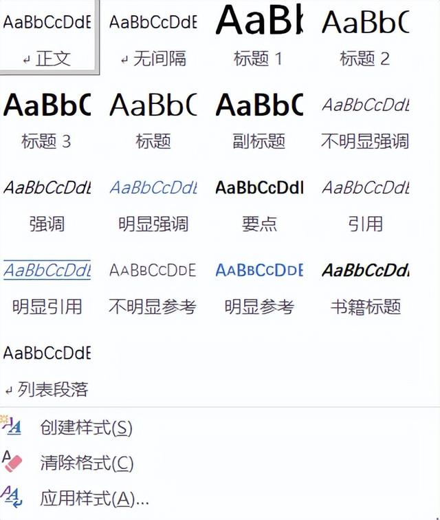 word表格样式，word表格样式怎么设置（样式：排版的灵魂）