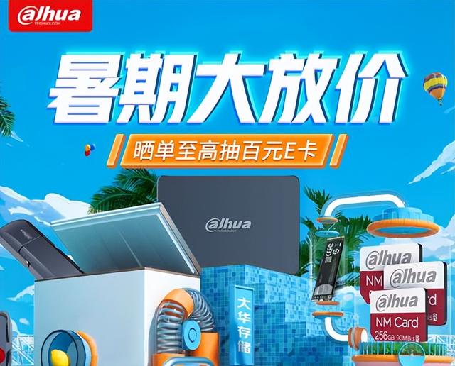 大华存储官网，暑期大放价，大华存储PCIe