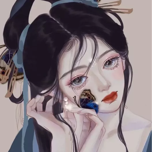 高贵气质优雅动漫头像，气质高雅—动漫女头微信（古风动漫女头）