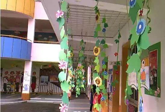 幼儿园环创主题墙图片，简单上档次幼儿园环创（春天你好丨幼儿园春季主题环创系列）