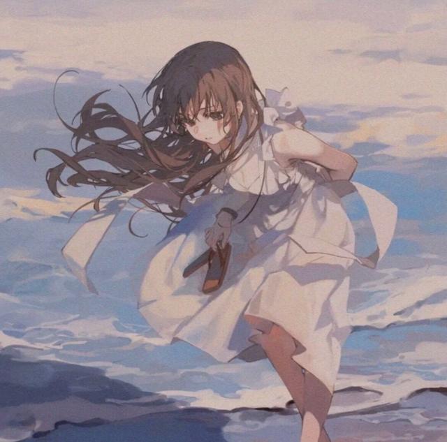 高冷女生头像动漫，手绘女生高冷拽狠女生动漫头像微信（你值得我珍藏一生疯狂我整个青春）