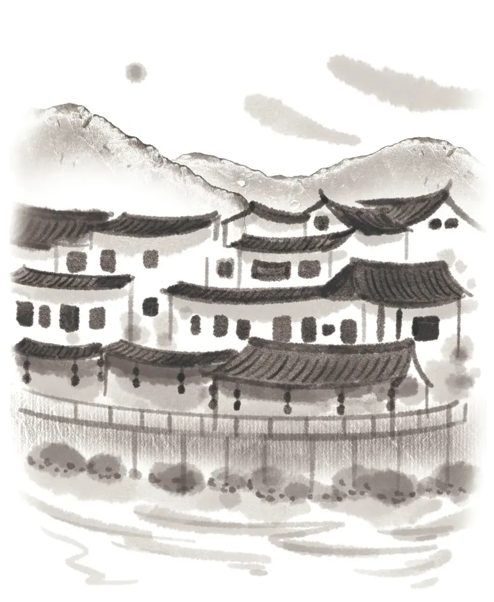 怎样画简笔画挂锁，锁怎么画简笔画（人不负青山 青山定不负人）