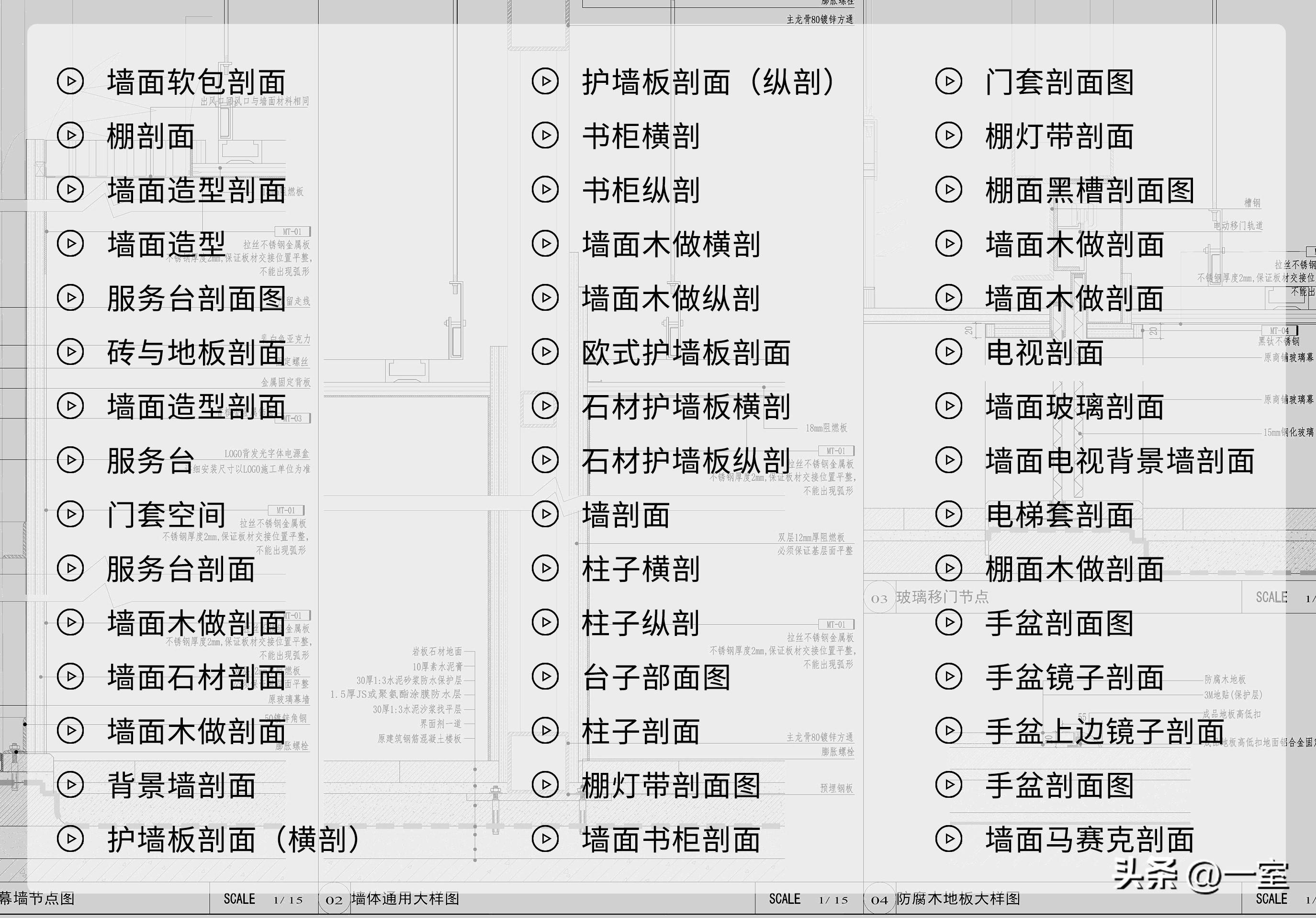 节点图怎么看(大样图是从哪个方向看的)插图(24)