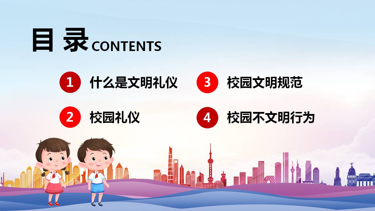 下载课件方式:关注@板凳校长,转发 评论,私信发送:文明礼仪伴我行