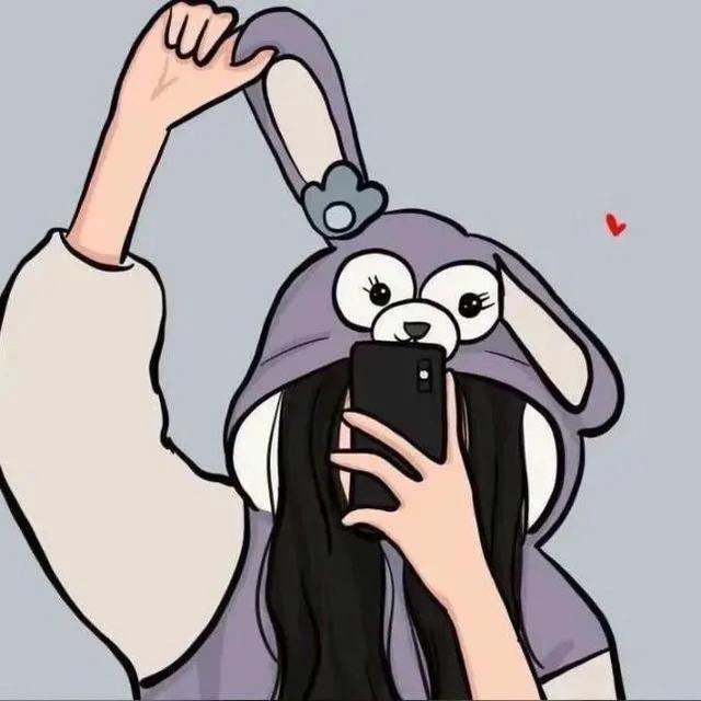 微信头像情侣专用一对，适合情侣的微信头像一对  守护你一生（这辈子就跟我在一起吧）