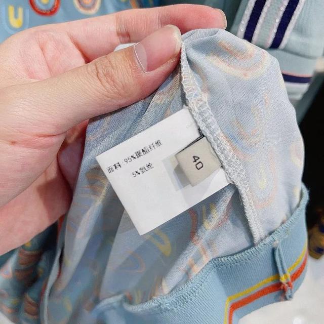 打折真丝连衣裙，京东商城欺骗消费者（宝莱国际23夏品牌女装折扣桑蚕丝连衣裙衬衫上衣穿搭）