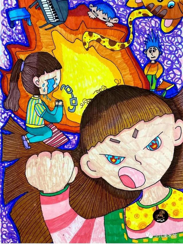 好看图.，好看图片头像女生（创作必备素材——61张主题儿童画）