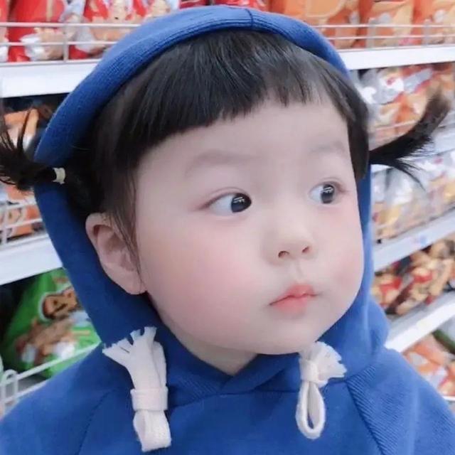 超可爱蓝孩子cp漫头同系列，微信头像，超可爱蓝孩子cp漫头同系列（蓝色系萌娃：天真烂漫）