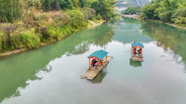广东乡村游，打卡潮汕“小桂林”，游筏品茗太有情趣了