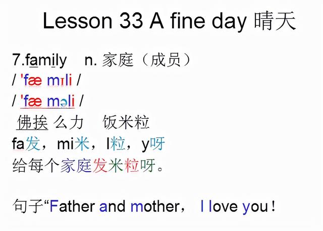 云朵英语怎么读，云的英文是什么（音标课件自学整理Lesson）