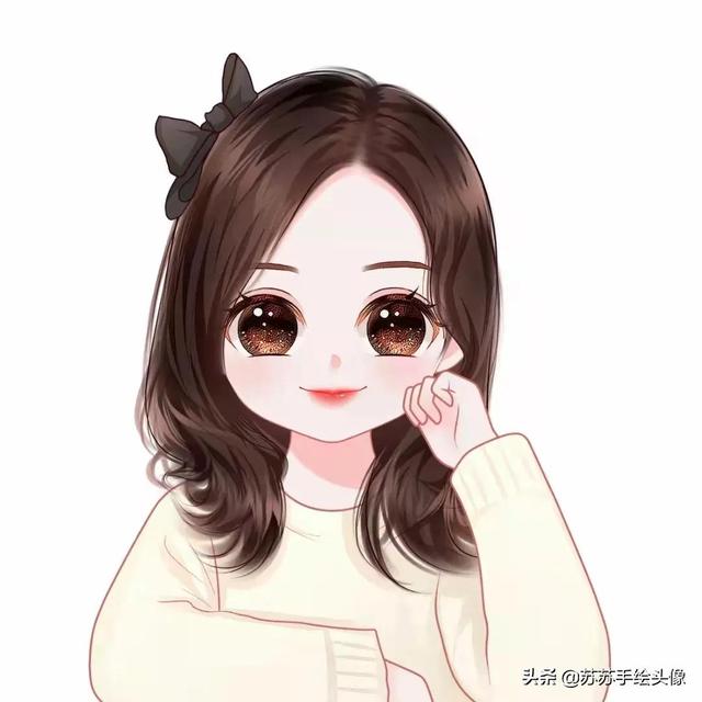 女生微信头像卡通，卡通微信女生头像（卡通可爱的女生头像）