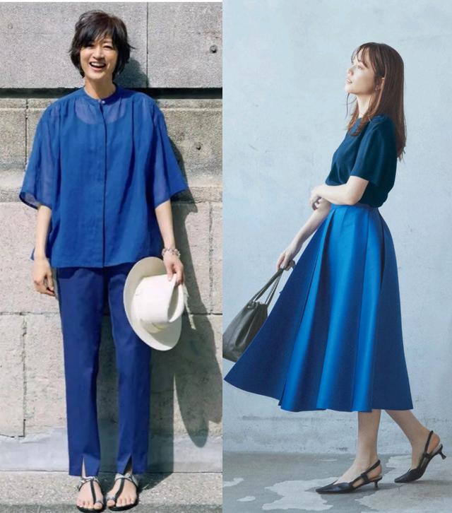 蓝色配什么颜色，蓝色配什么颜色最搭（又被“蓝色”美到了）