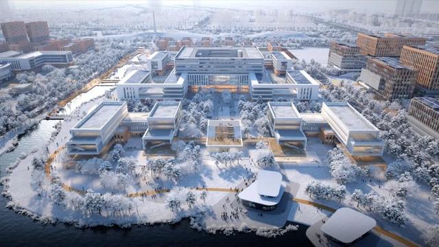 保定华电新校区规划图，华北电力大学保定校区置换建设总体规划设计方案