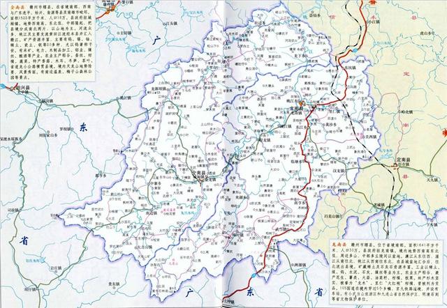 赣州十八县地图，赣州20年各县区gdp（江西赣州龙南、瑞金、会昌、寻乌、石城5县现状分析）
