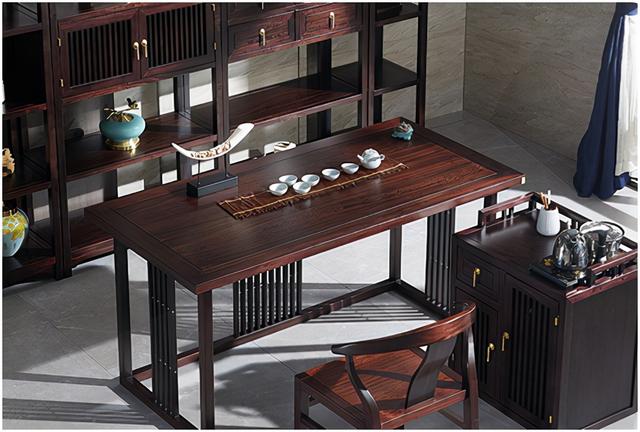 檀香木家具怎么样，檀香木家具怎么样鉴定（全屋搭配一整套黑檀木新中式家具究竟可以有多美）