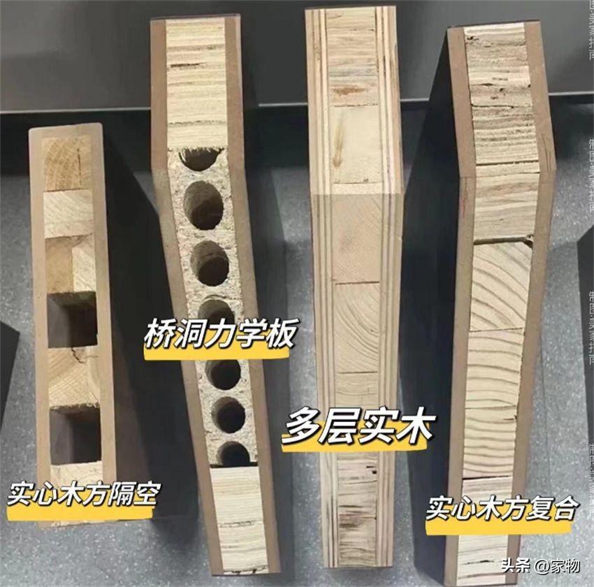 直接影响门的构造和使用寿命,市面上常见的填充材质有木方,桥洞力学板