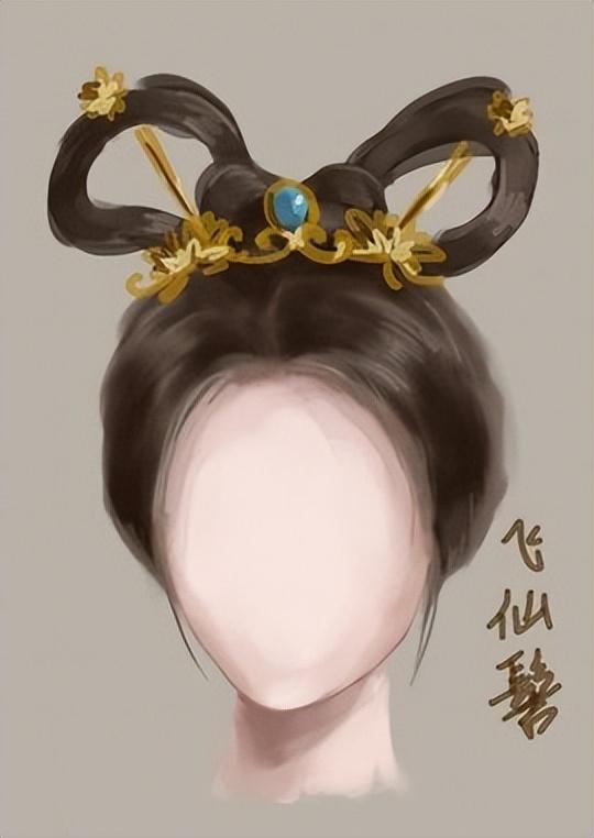 古代发型随意又好看，小说词汇积累第4天——古装女子发型