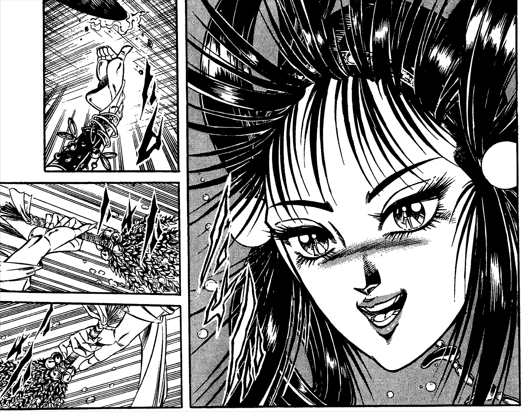 《孔雀王61退魔圣传》中的天津神与国津神,"素盏之牙"的争夺战