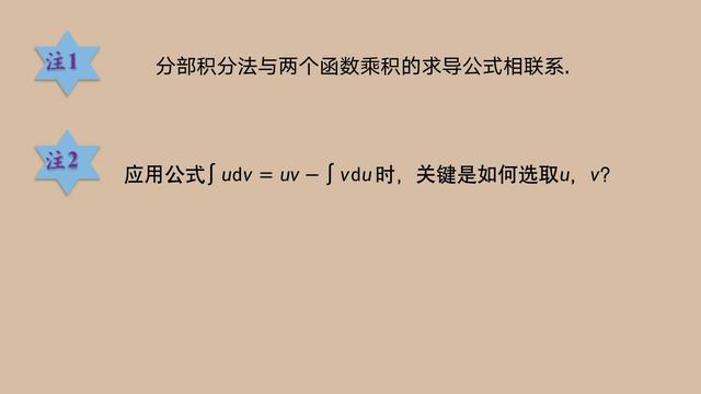 分部积分法公式，分部积分公式（3.2.6）