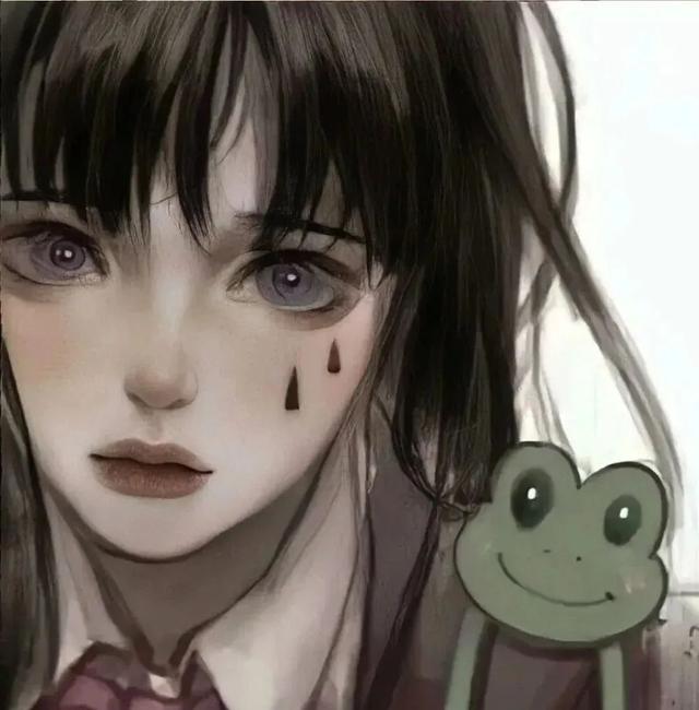 忧郁的头像微信，忧郁的头像（忧郁冷淡风系列动漫头像）