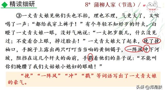 形容人物性格的词语，形容人性格的词语（蒲柳人家.刘绍棠.课文+诵读·+课件+知识点）
