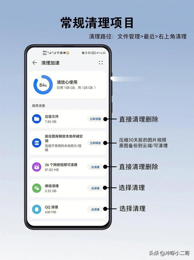 华为手机扬声器清灰功能在哪，华为手机怎么清理扬声器灰尘（这才是华为手机正确清理垃圾的方法）