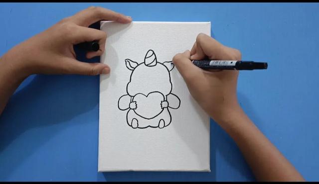 简笔画星星的画法，星星画法简笔画图片（鼠星星创意简笔画构图分享）