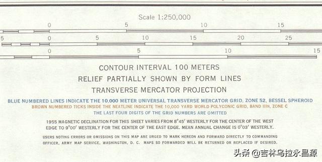中国吉林省地图，中国吉林省地图全图（美国军方绘制了一份精度较高的中国吉林市地图）